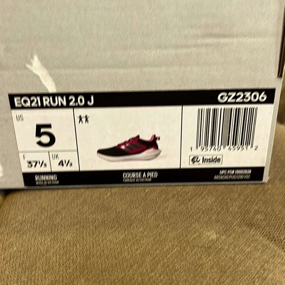 NWT Adidas Bounce EQ21 Run 2,0 Women’s Sneaker size 5 - Picture 3 of 3